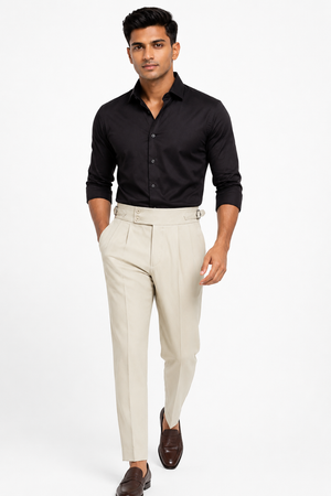 Cream Gurkha Pant
