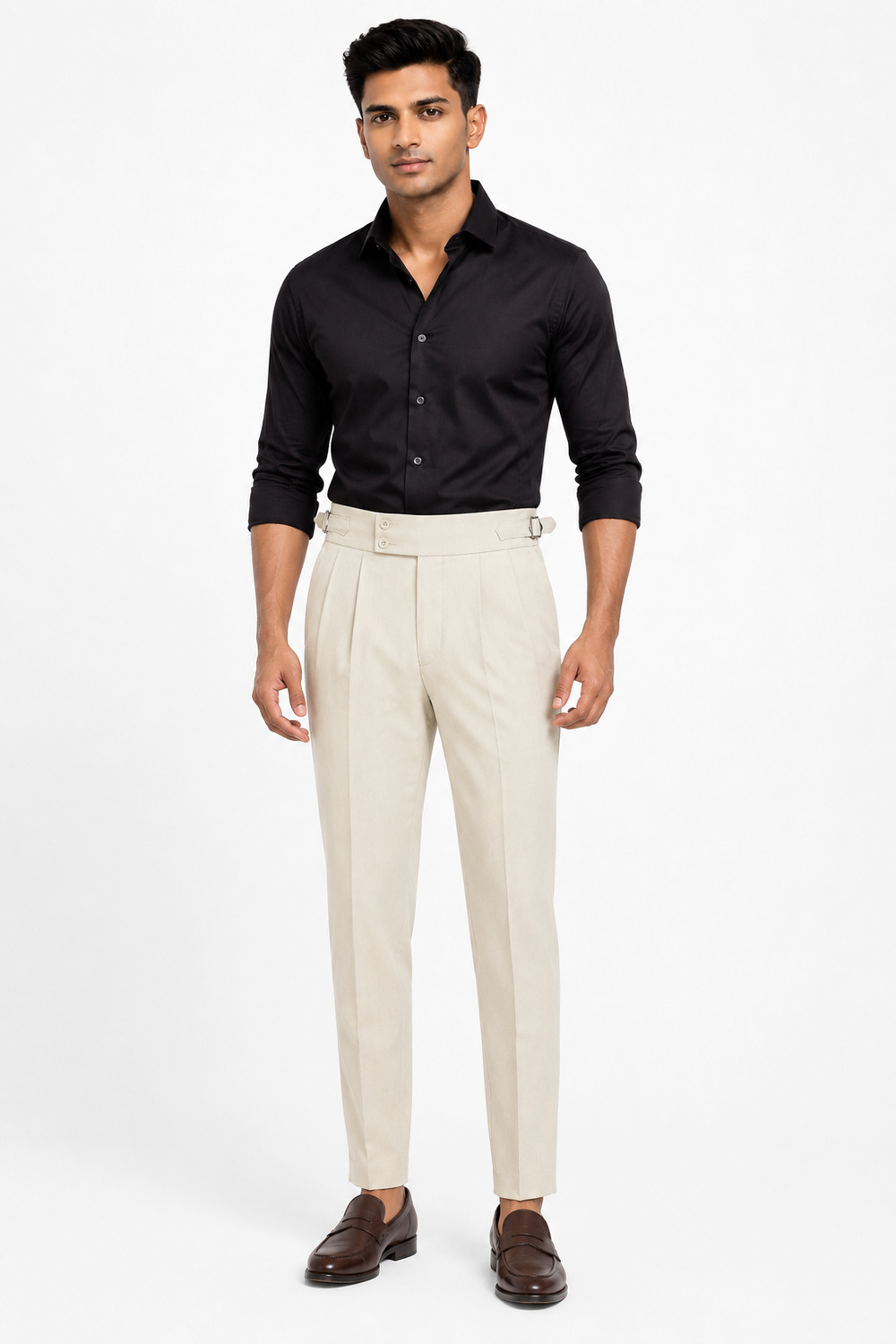 Cream Gurkha Pant