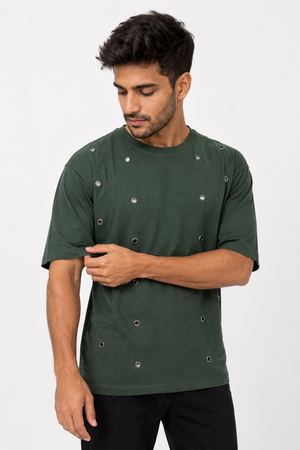 Green Drop Shoulder