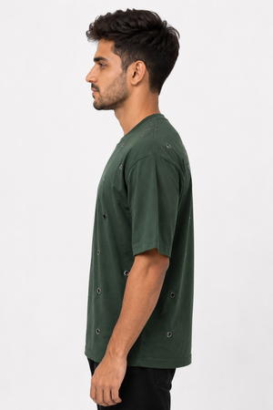 Green Drop Shoulder