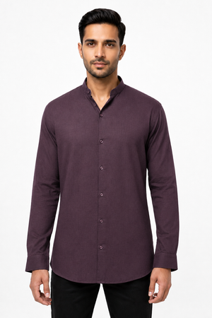 Lavender Linen Shirt