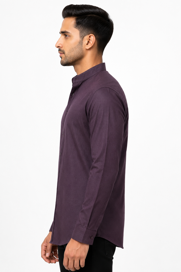 Lavender Linen Shirt