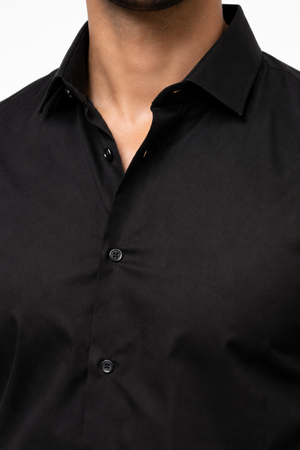 Black Linen Shirt