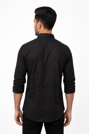 Black Linen Shirt