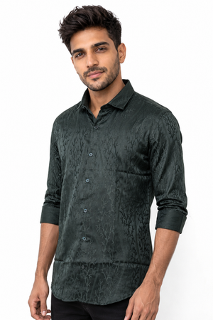 Green Designer Shirt
