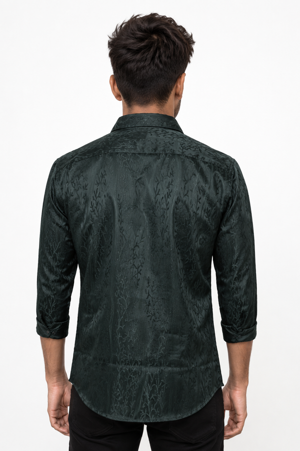 Green Designer Shirt