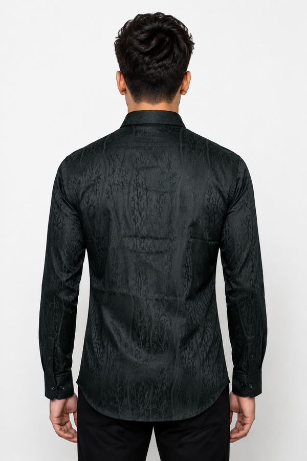 Dark Brown Designer Shirt