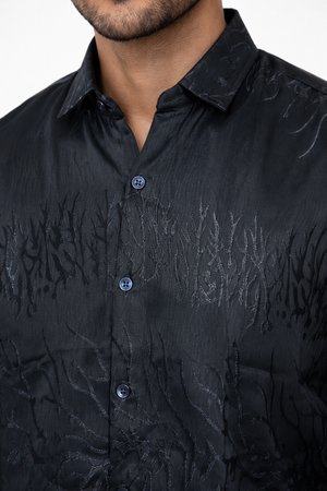 Grey Designer Shirt