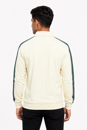 White Full Hand Tee