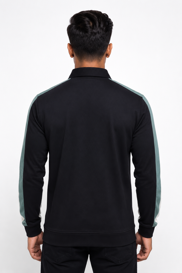 Black Full Hand Tee