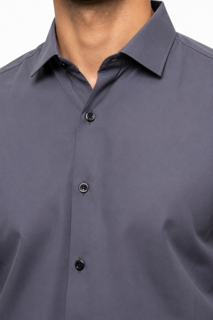 Grey Plain Shirt