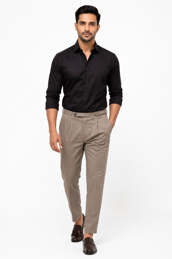Light Brown Italian Trouser