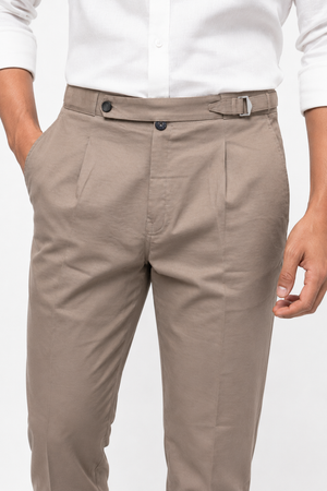 Light Brown Italian Trouser