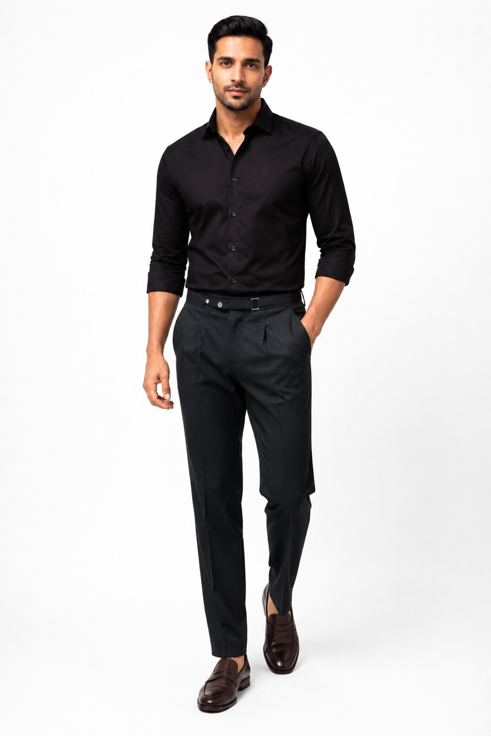 Black Italian Trouser