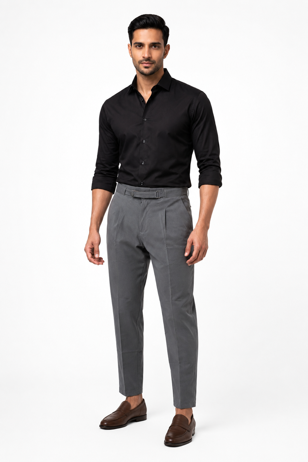 Grey Italian Trouser