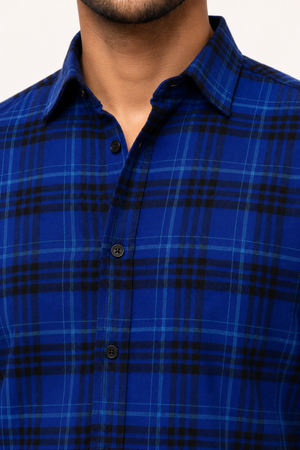 Blue Checked Shirt