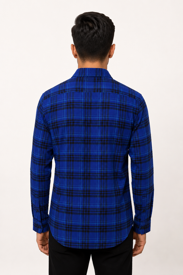 Blue Checked Shirt
