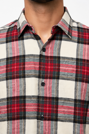 Red and White Checked Shirt