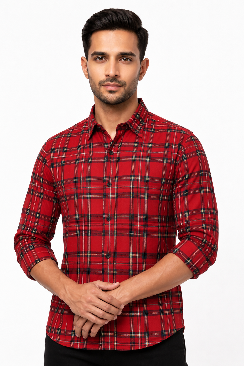 Red Checked Shirt