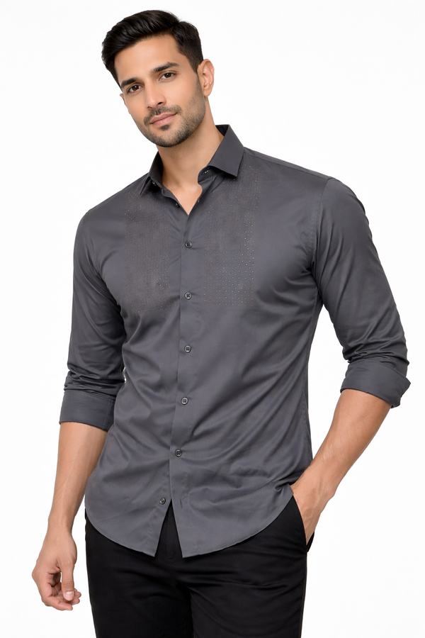 Dark Grey Stone Shirt