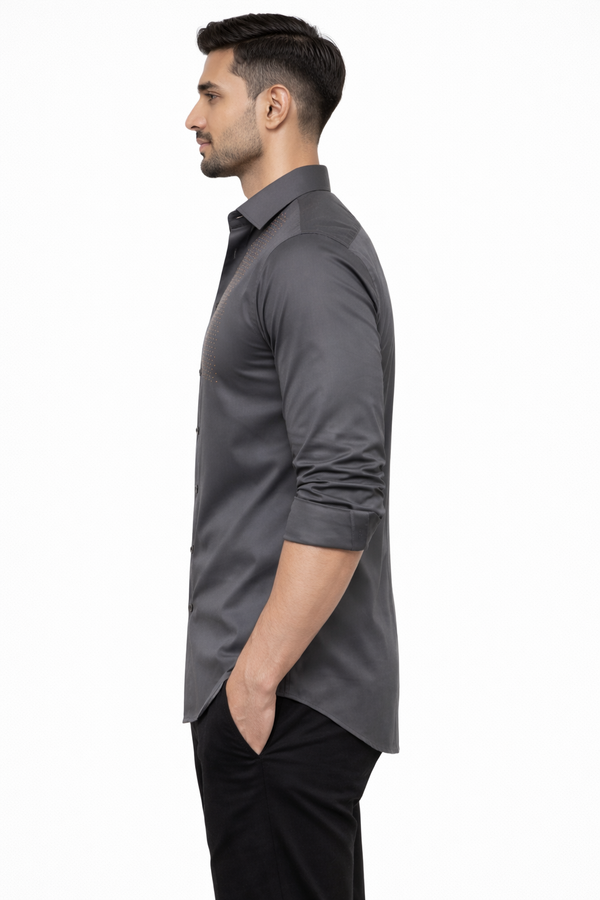 Dark Grey Stone Shirt