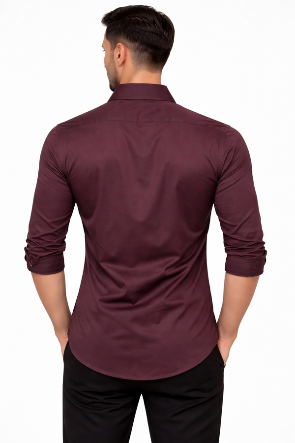 Maroon Stone Shirt