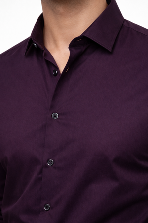 Lavender Liquid Formal Shirt