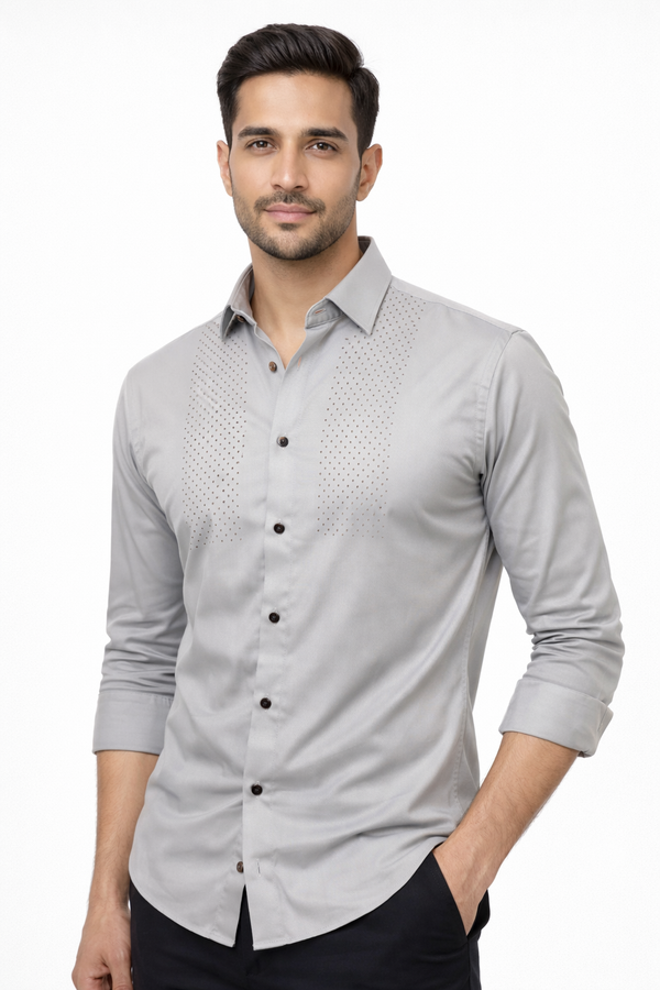 Light Grey Stone Shirt