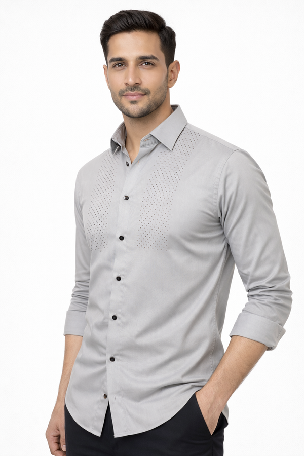 Light Grey Stone Shirt