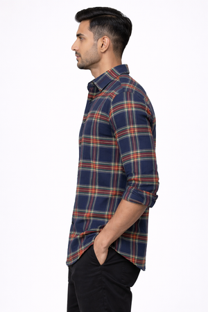 Blue Checked Shirt