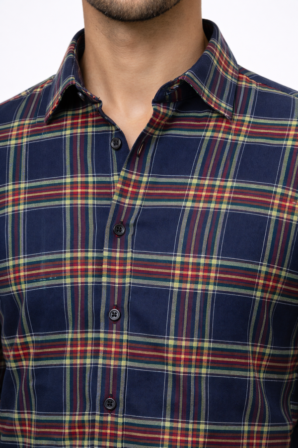 Blue Checked Shirt
