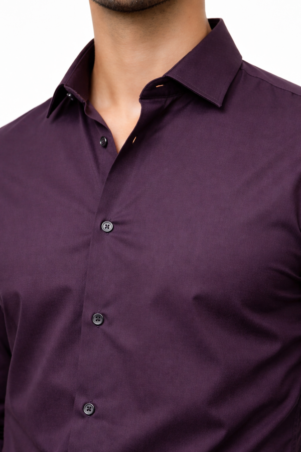 Purple Liquid Formal Shirt