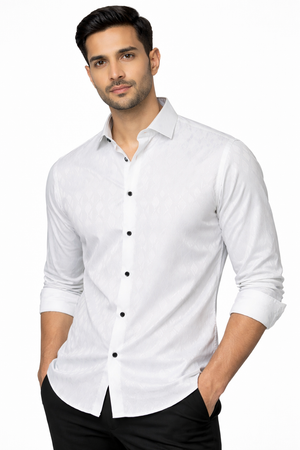 White Designer Shirt