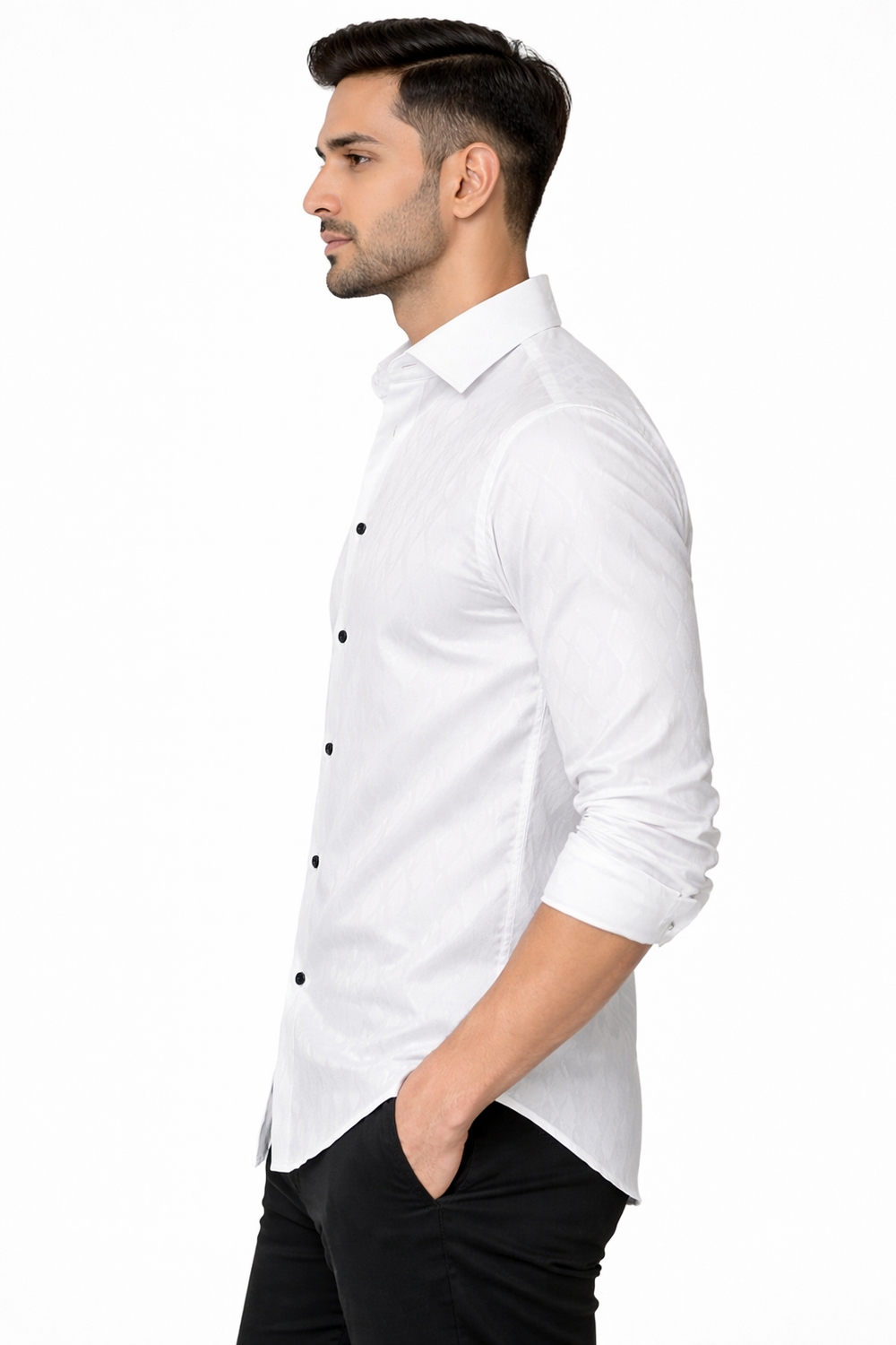 White Designer Shirt