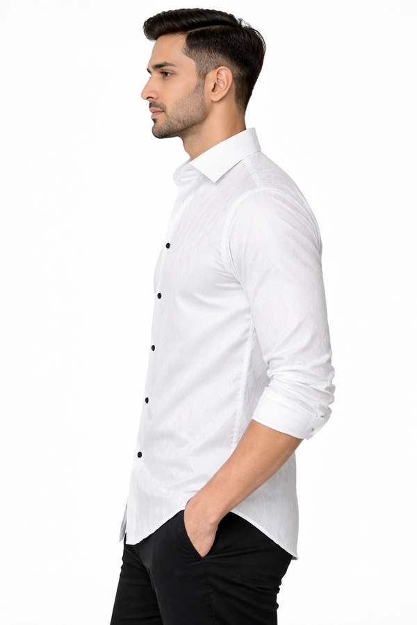 White Designer Shirt