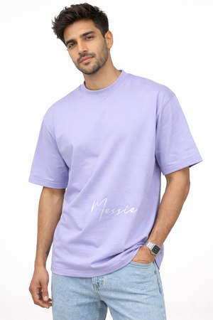 Purple Drop Shoulder Tshirt