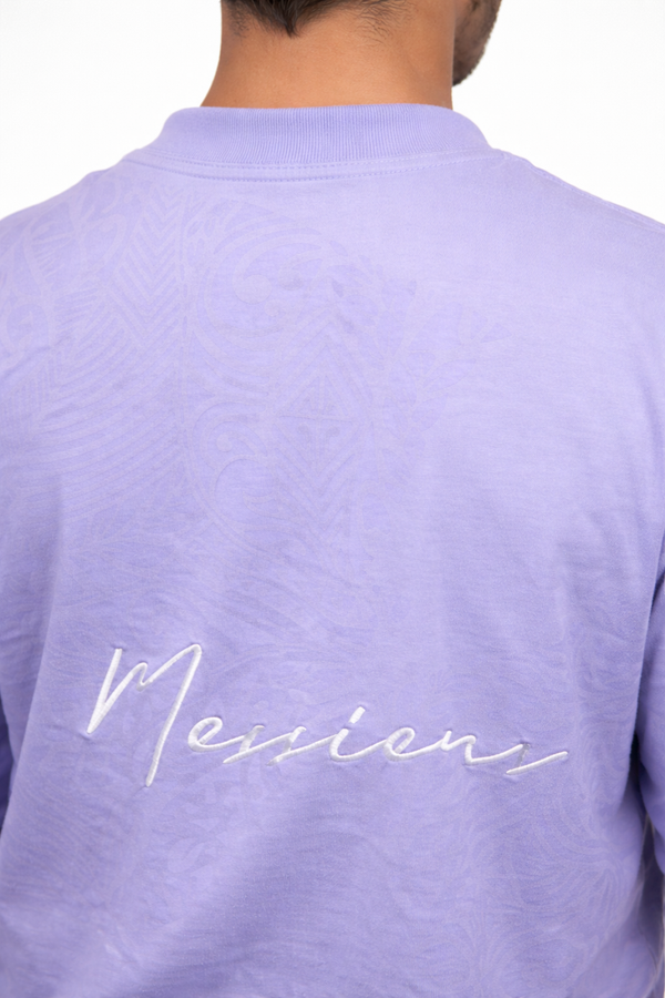 Purple Drop Shoulder Tshirt