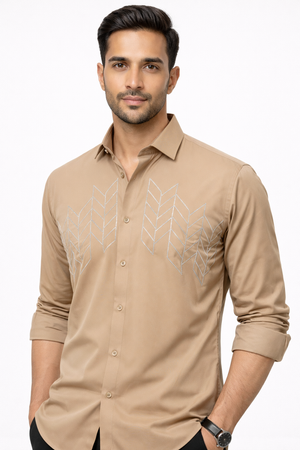 Cream Stone Shirt