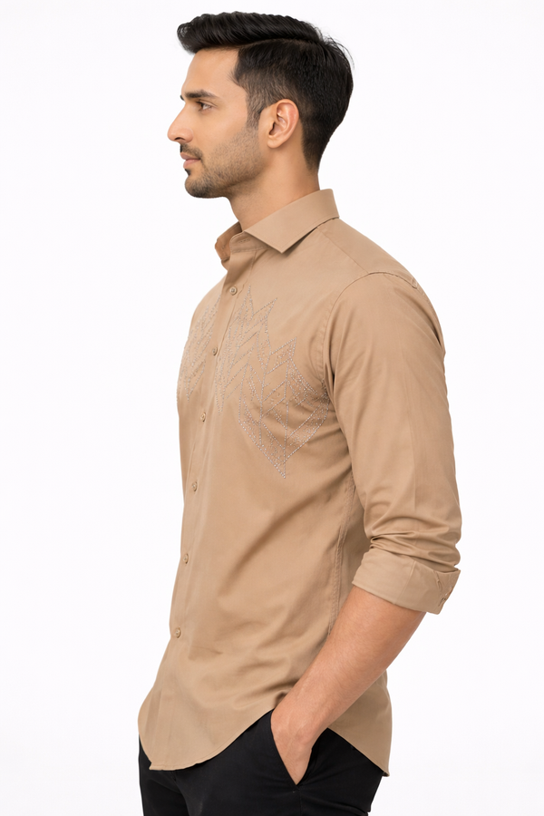 Cream Stone Shirt