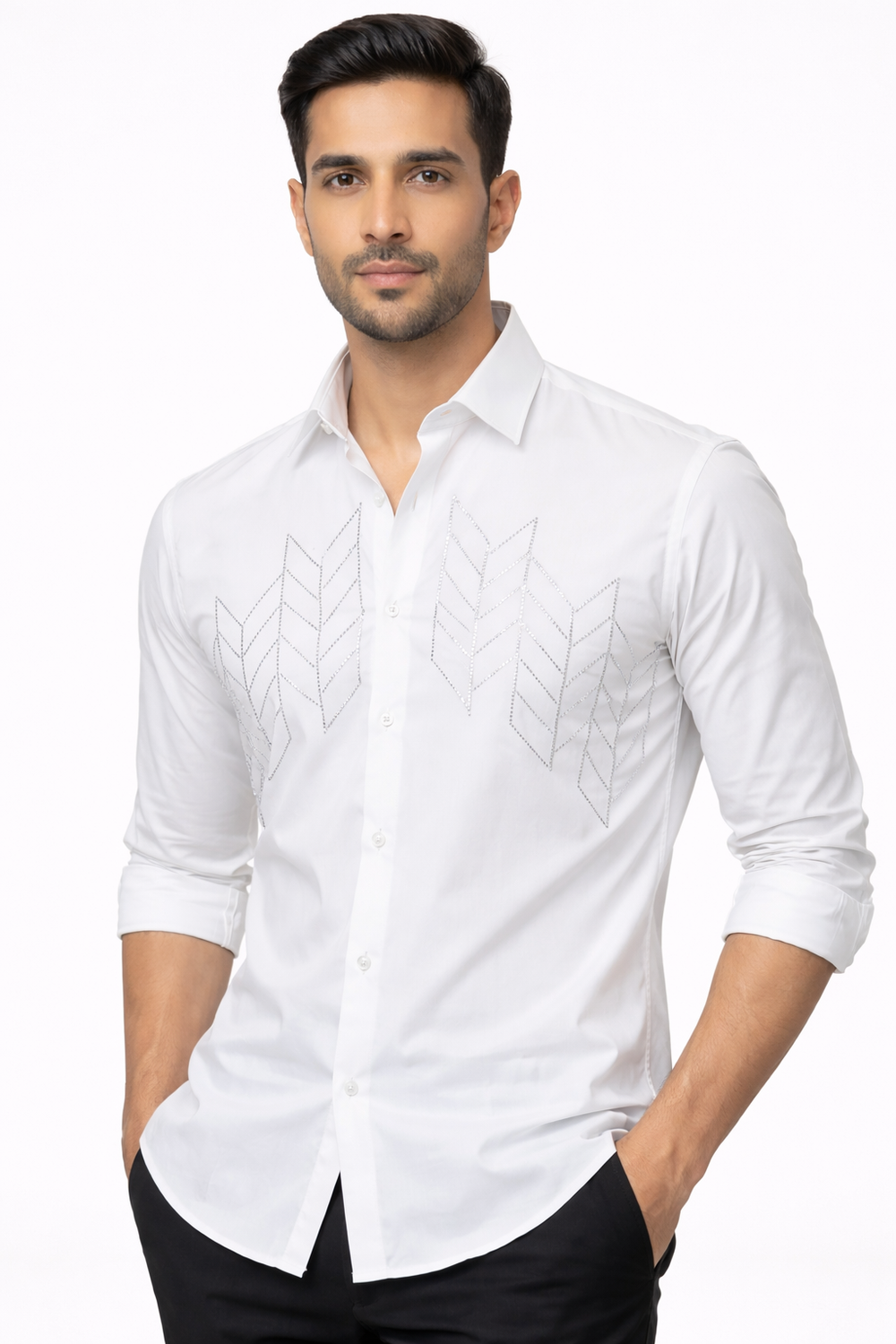 White Stone Shirt