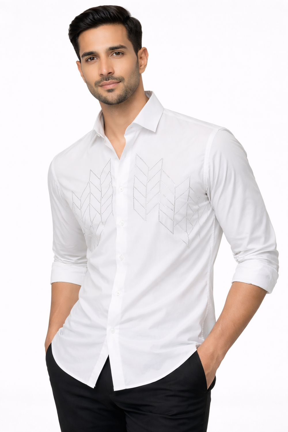 White Stone Shirt