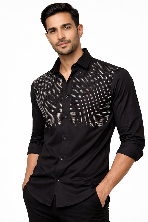Black Club Wear Shirt