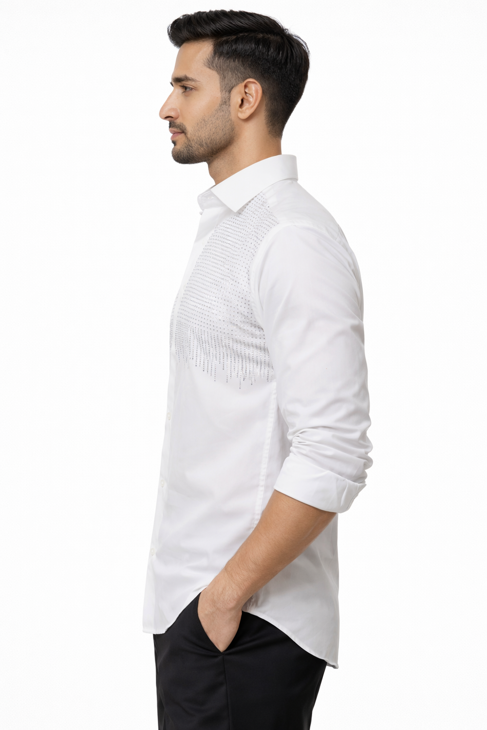 White Club Wear Shirt