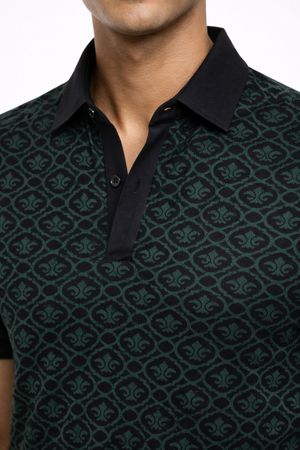 Green Collar Tshirt