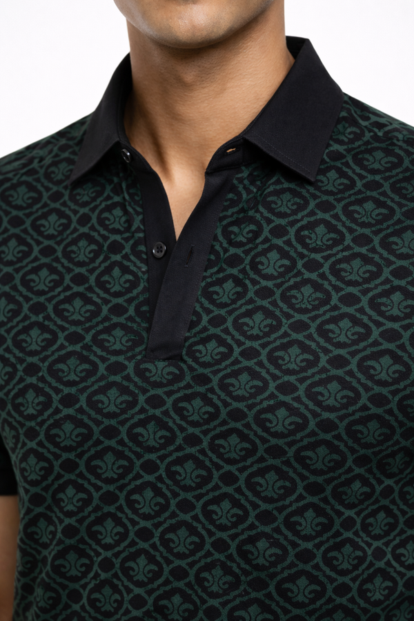 Green Collar Tshirt