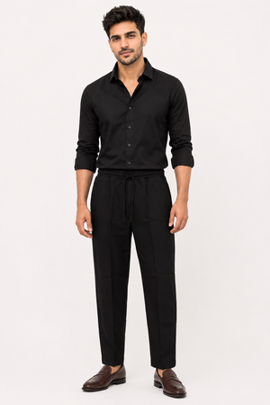 Black Korean Trouser