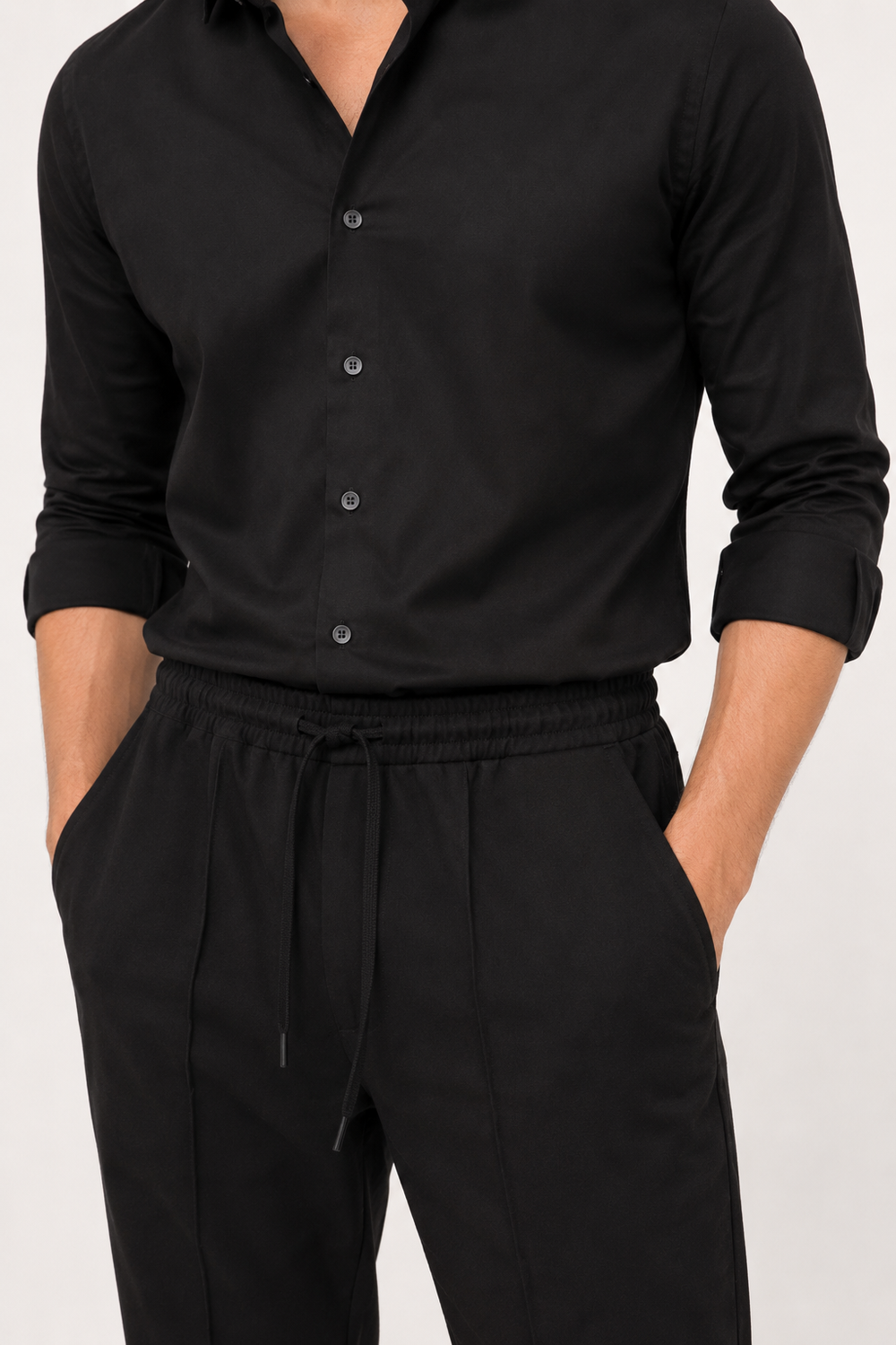 Black Korean Trouser