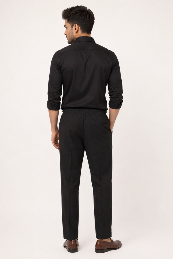 Black Korean Trouser