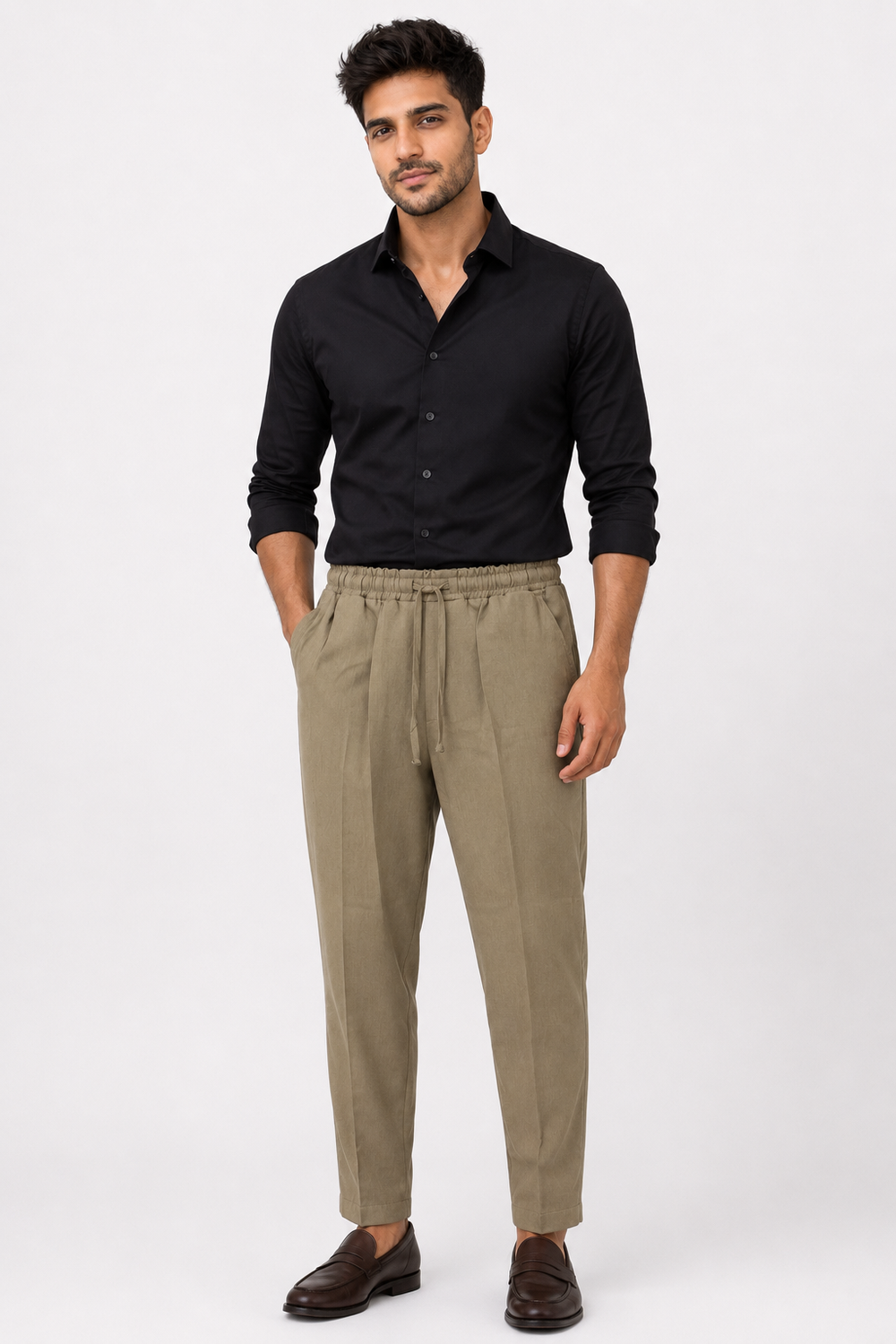 Brown Korean Trouser
