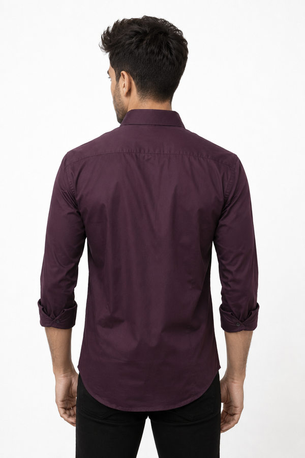 Maroon Stone Shirt